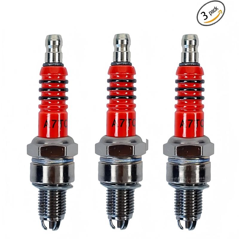 Motorcycle Spark Plug - 3 pezzi di candele A7TC a