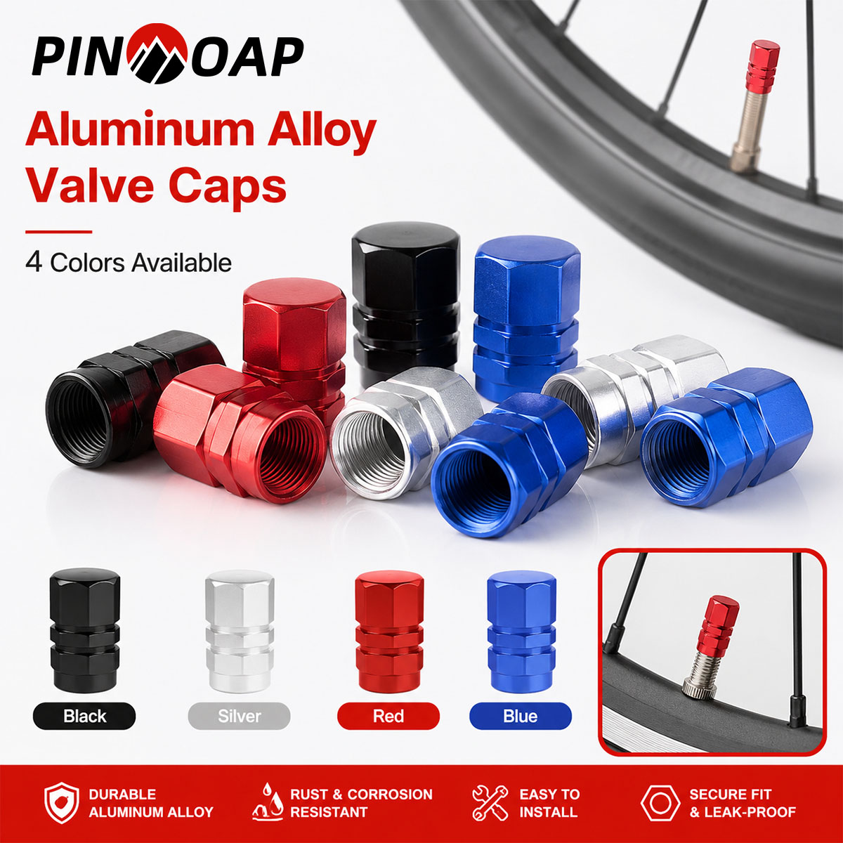 PINMOAP 4/12 Pezzi Tappi Esago - Motorcycle Valve Cover recensione e prezzo